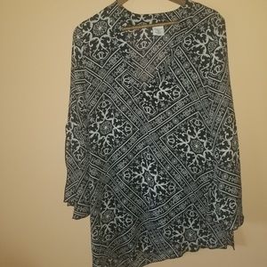 Westbound beach coverup bell sleeves